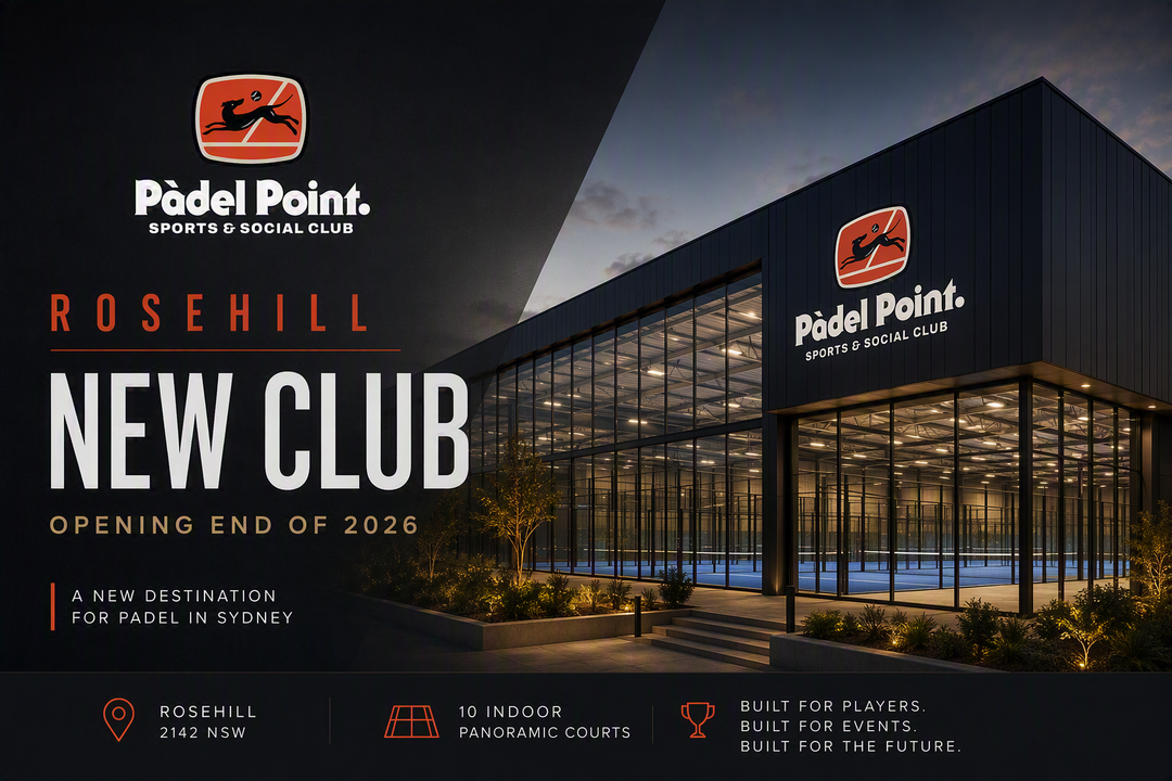 Padel Point Announces New 10-Court Indoor Club in Rosehill