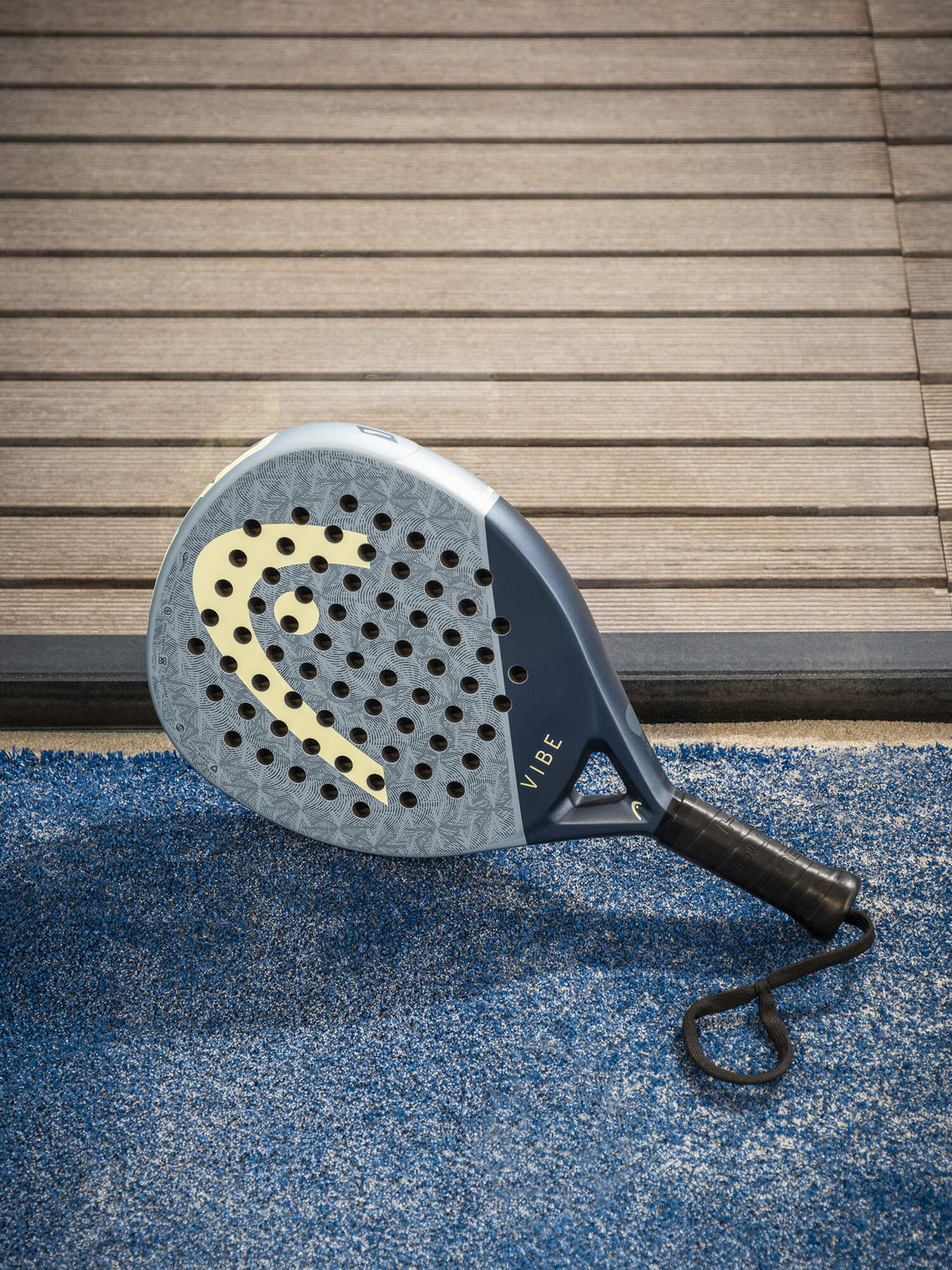 HEAD Vibe Padel Racket - Blue/Yellow