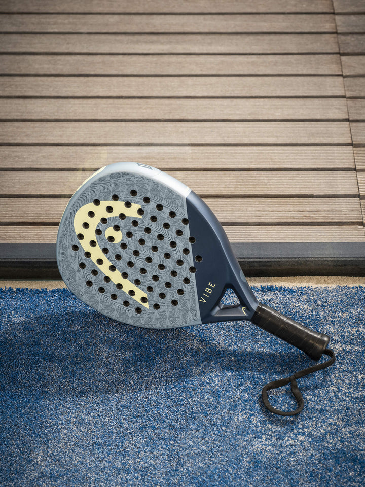 HEAD Vibe Padel Racket - Blue/Yellow