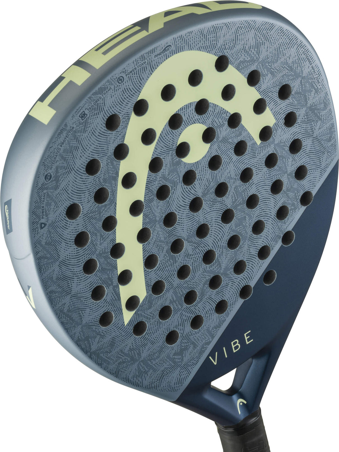 HEAD Vibe Padel Racket - Blue/Yellow