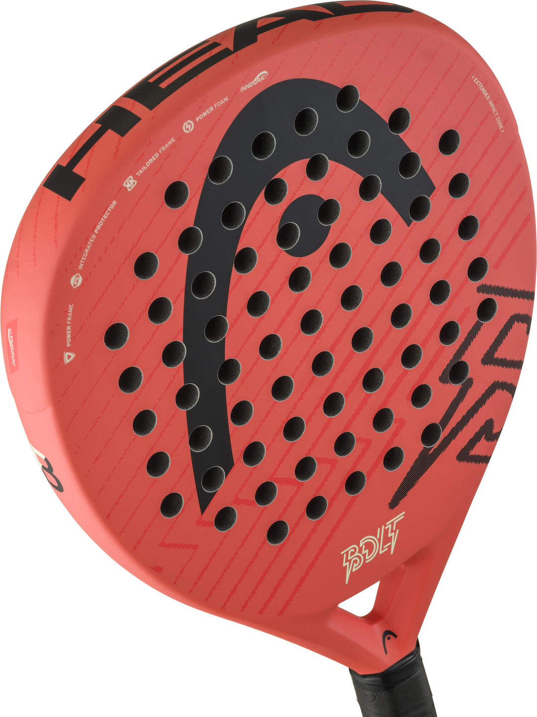 HEAD Bolt Padel Racket Red/Black