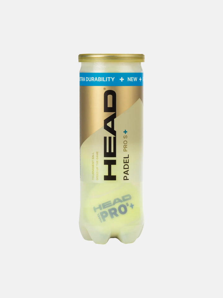 HEAD PRO S+ Can of 3 Padel Balls