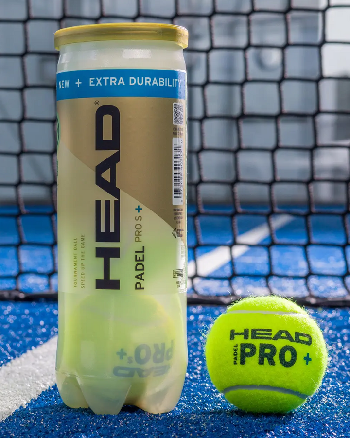 HEAD PRO S+ Can of 3 Padel Balls