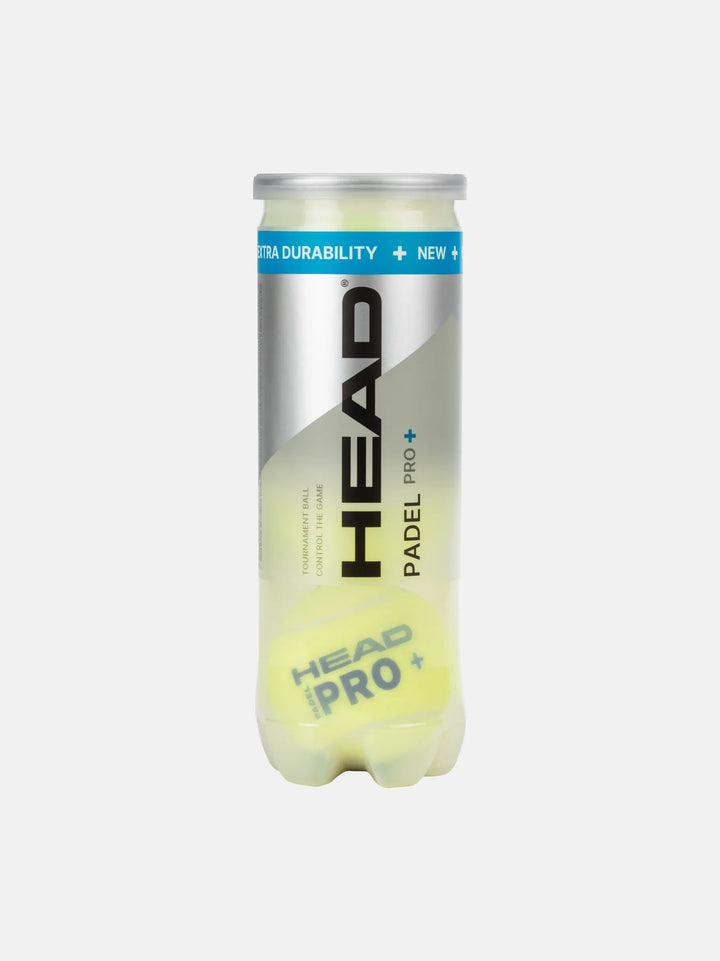 HEAD PRO+ Can of 3 Padel Balls