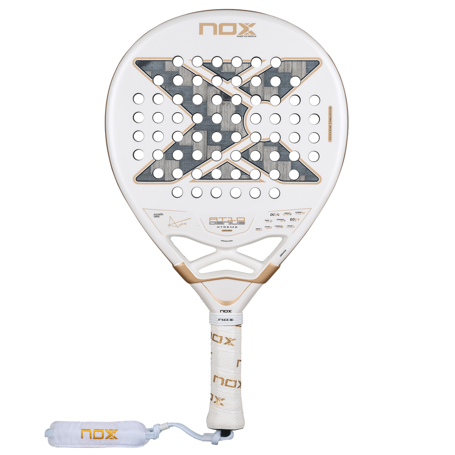NOX AT10 Genius 12K Alum Xtrem Padel Racket by Agustin Tapia