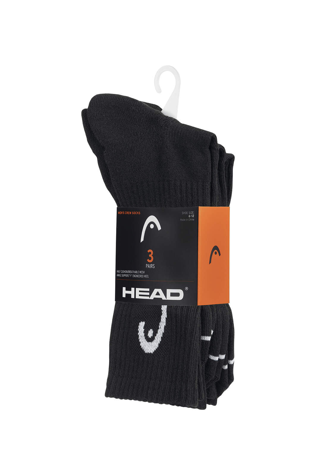 Head Half Cushion 3 Pack Socks