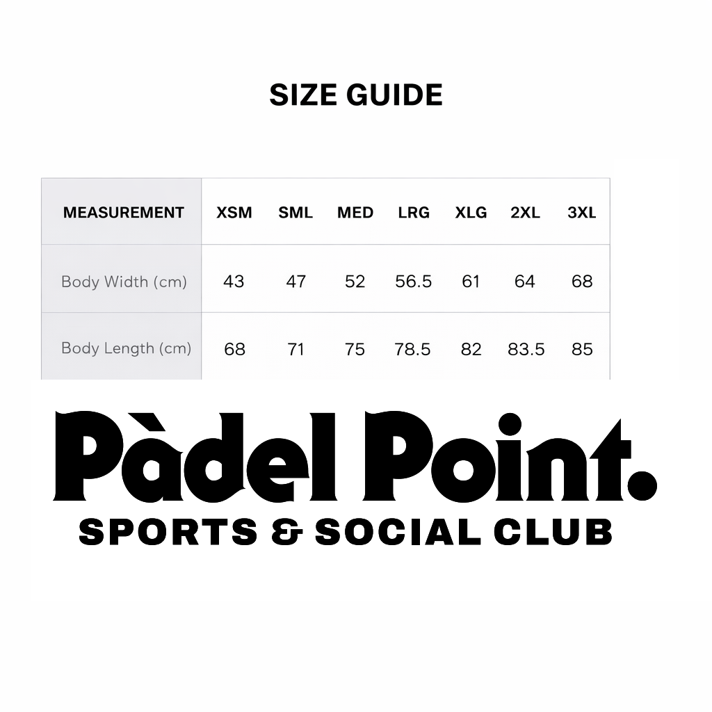 Padel Point White Retro Logo Cotton T-Shirt