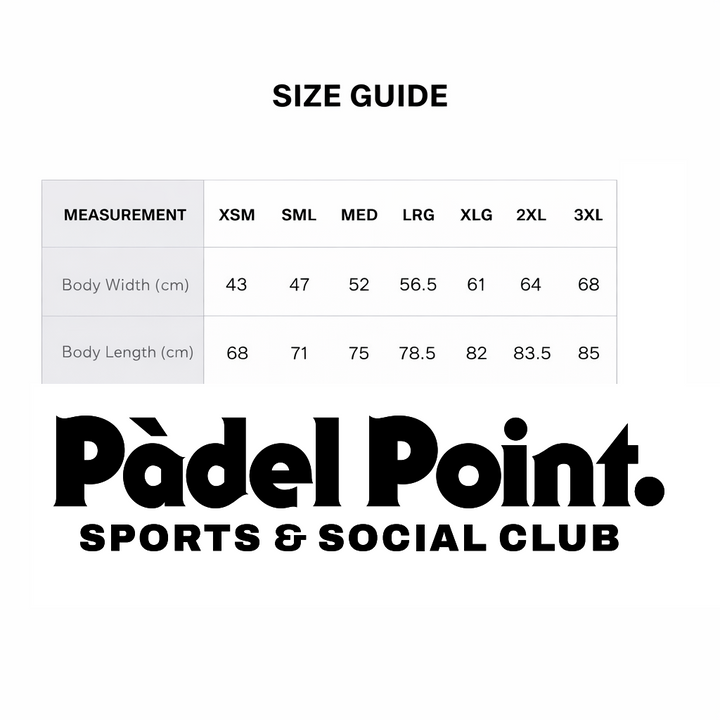 Padel Point White Retro Logo Cotton T-Shirt