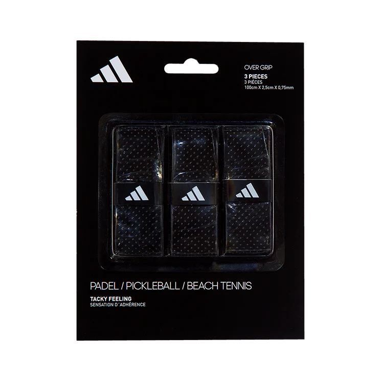 Adidas Padel Grips Overgrip 3 units pack Black