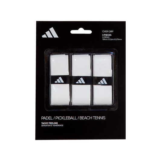 Adidas Padel Overgrip 3 units White