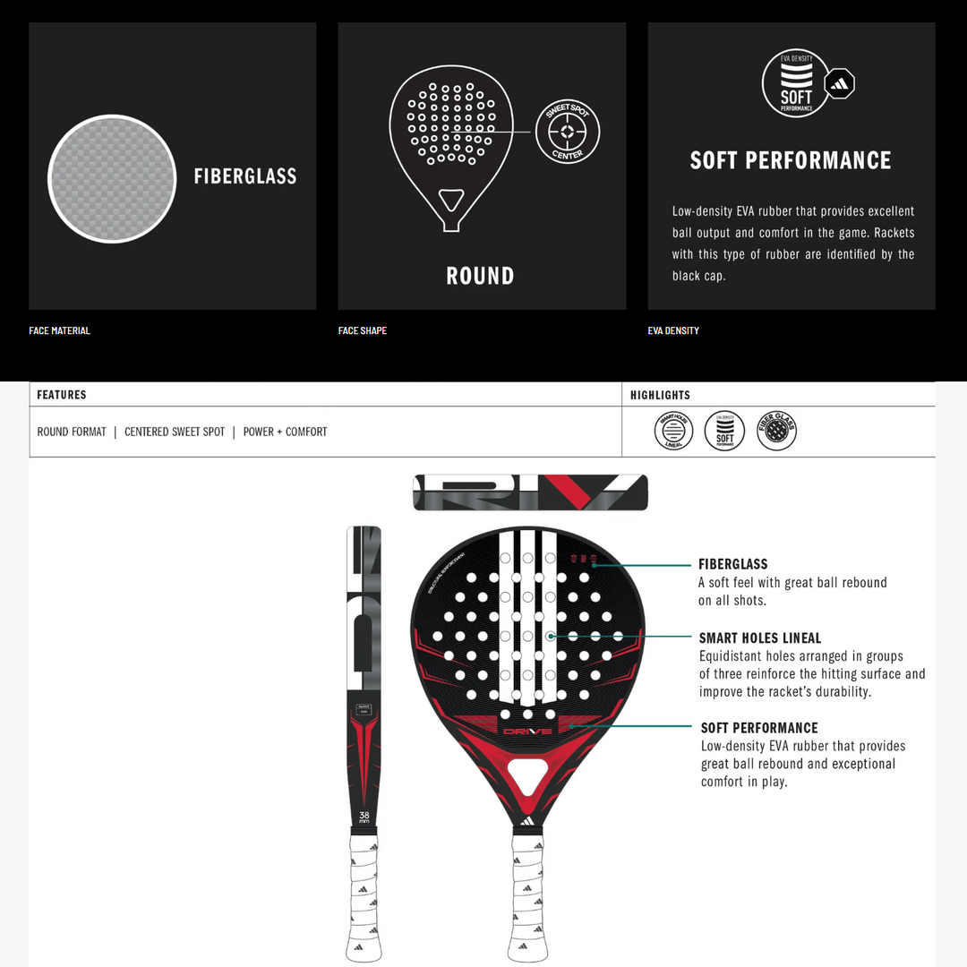 Adidas Drive 2026 Padel Racket
