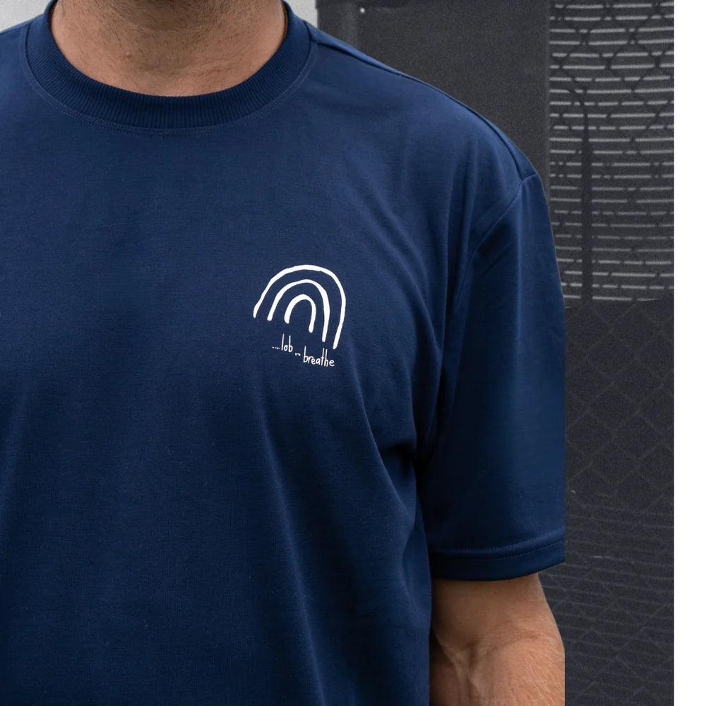 Rallee Dry Tec Navy Lob... Breathe T-Shirt
