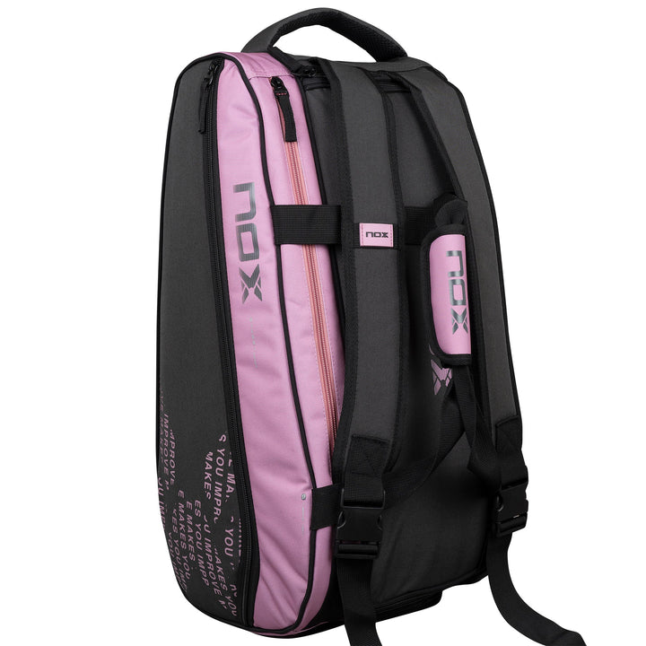NOX Street Series Grey &amp; Pink Black Padel Bag
