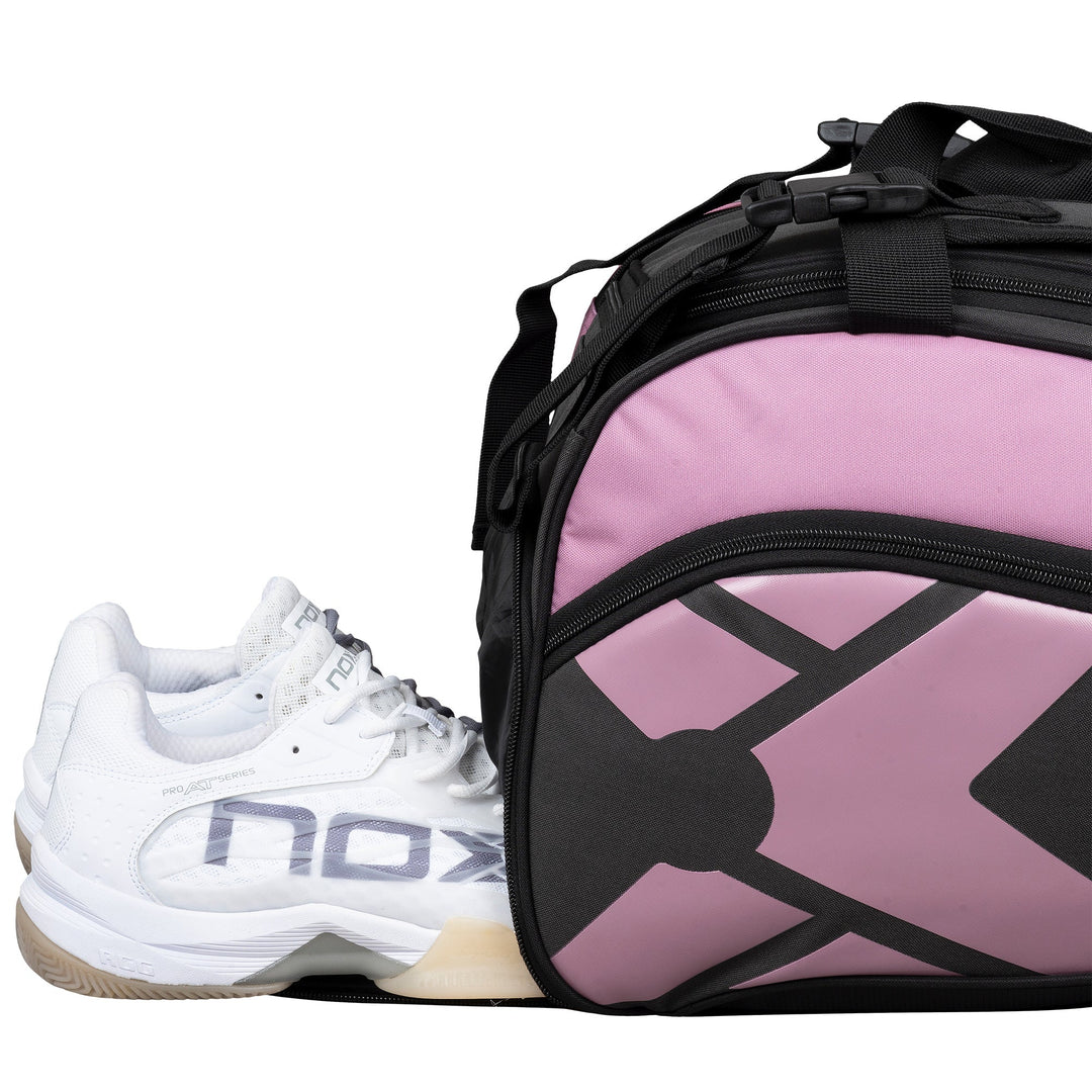 NOX Street Series Grey &amp; Pink Black Padel Bag
