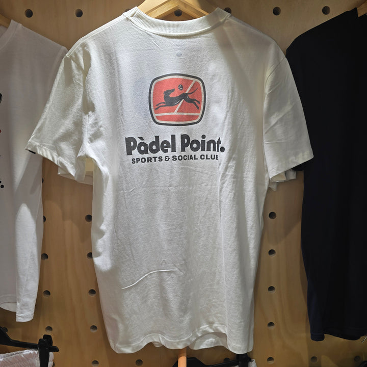 Padel Point Hit Parade White Cotton T-Shirt